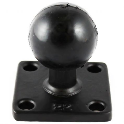 (RAM-202-22) Rectangular 2" x 2" Base and 1.5" Ball